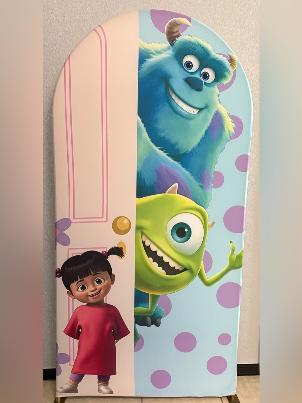 Monsters, Inc. Arch Backdrop Cover